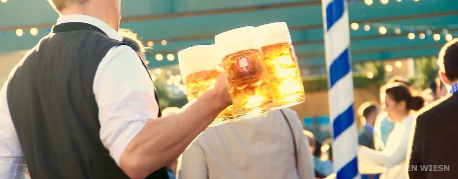 Tischreservierung auf dem Oktoberfest 2026 - Tische f&uuml;r Firmen und Unternehmen - Agentur Service und Business Bundles - Angebote Firmenwiesn M&uuml;nchen